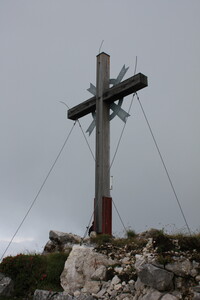 Gipfelkreuz der Läuferspitze 