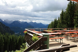 Terrassenblick von der Rohrkopfhütte