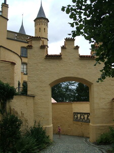 Schloss Hohenschwangau, Torbogen