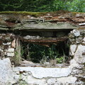 Fenstersturz der alten Gipsmühle am Tegelberg