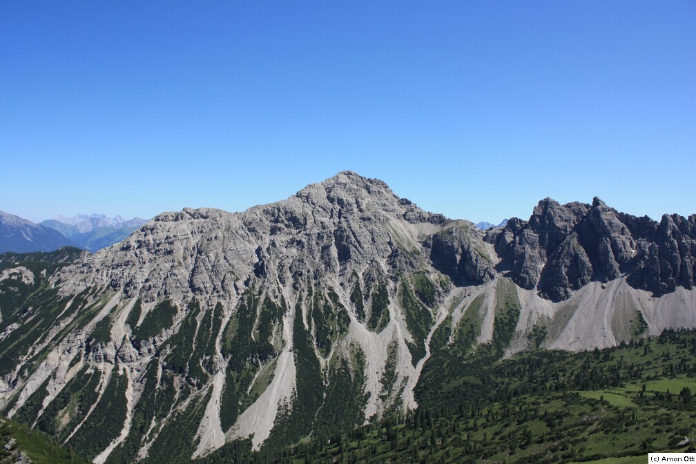 Leilachspitze von der Schochenspitze