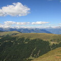 Turnaretscher Hütte mit Zillertaler Alpen vom Maurerberg