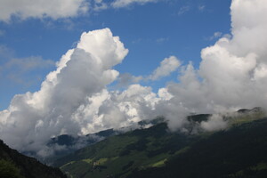 Wolkenspiel nahe der Grafens Alm