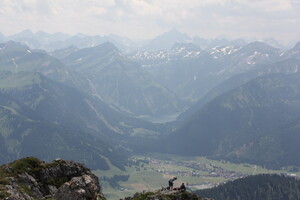 Kletterer am Aggenstein