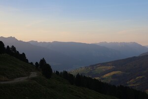Abendlicht über dem Inntal