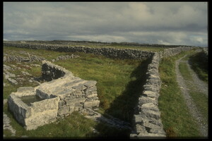 Stone Walls and Cistern on Inishmore, Aran Islands, Co. Galway, 1994