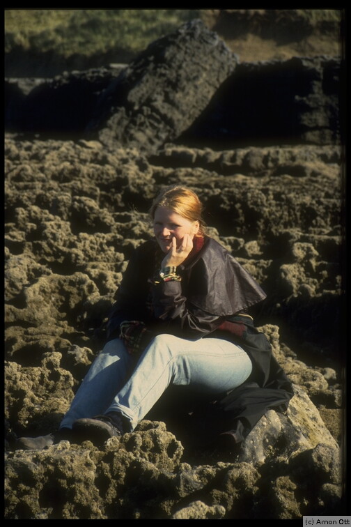On Fanore Beach, Co. Clare, 1994