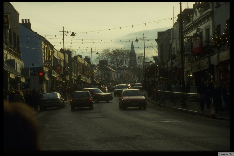 Street scene in Bray, Co. Dublin, 1995