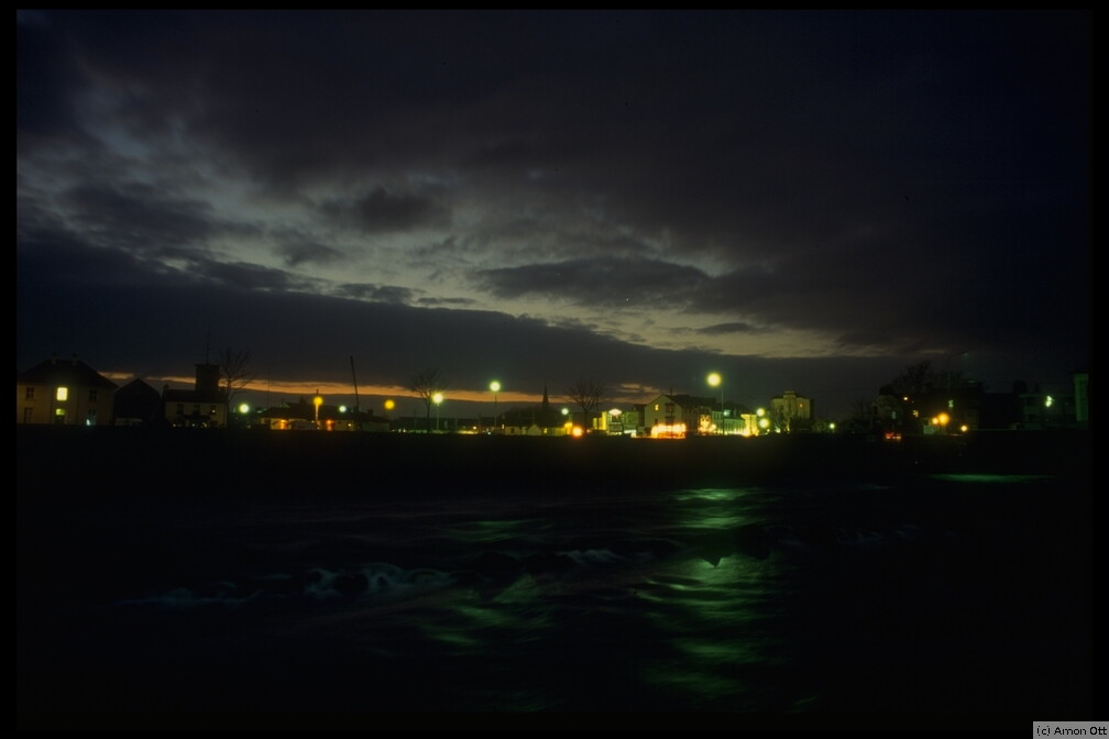 Galway Harbour at Night, 1995