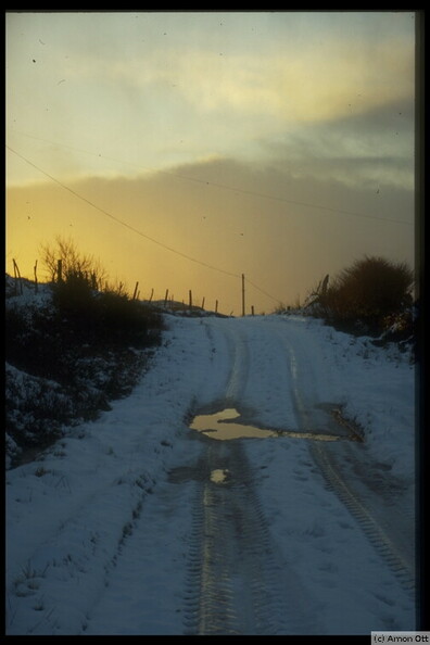 Icy Road near Killybegs, Co. Donegal, 1995