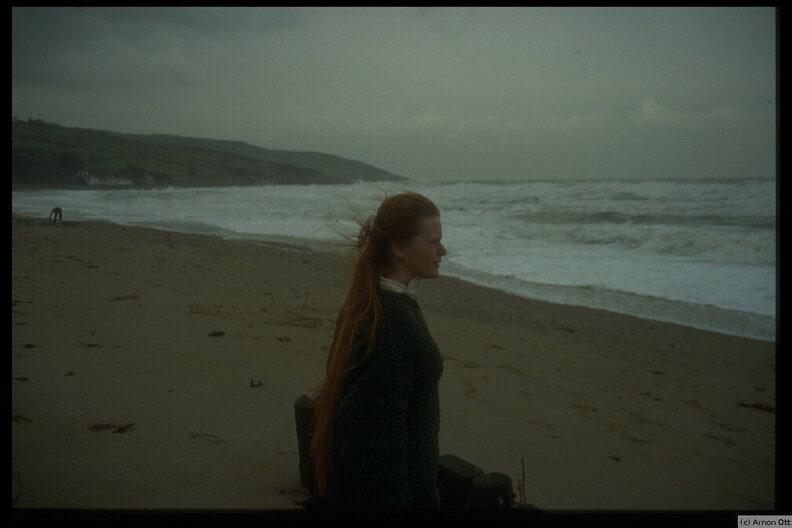 Outlooking Woman at White Park Bay, Co. Antrim, 1996
