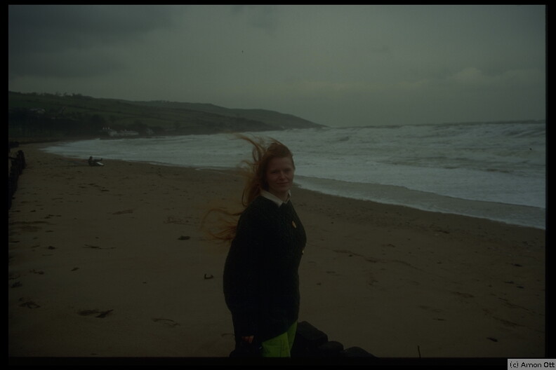 Blowing Hair at White Park Bay, Co. Antrim, 1996