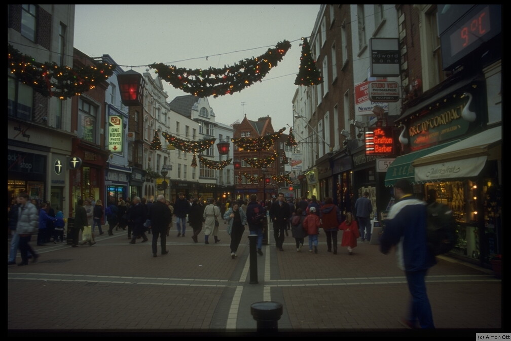 Grafton Street, Dublin, 1996