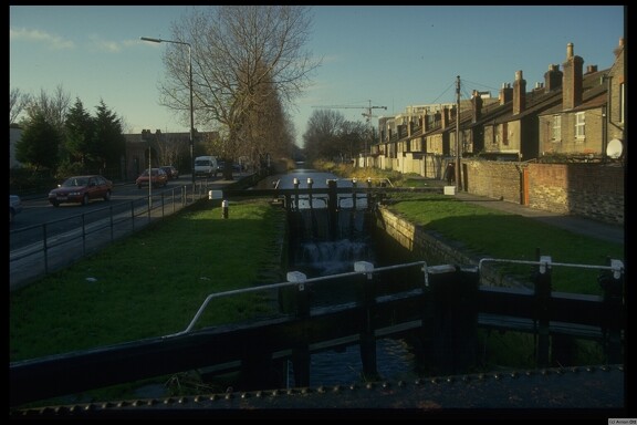 Grand Canal at Eustace Bridge, Dublin, 1996