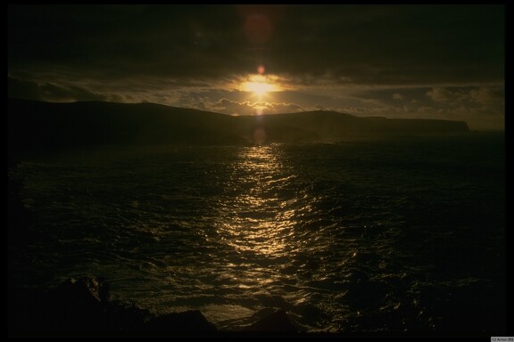 Sunset over Glencolumbkille Bay, Co. Donegal, 1997