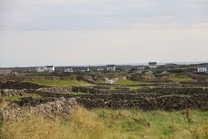 Stone walls of Inishmore near Black Stone Ringfort