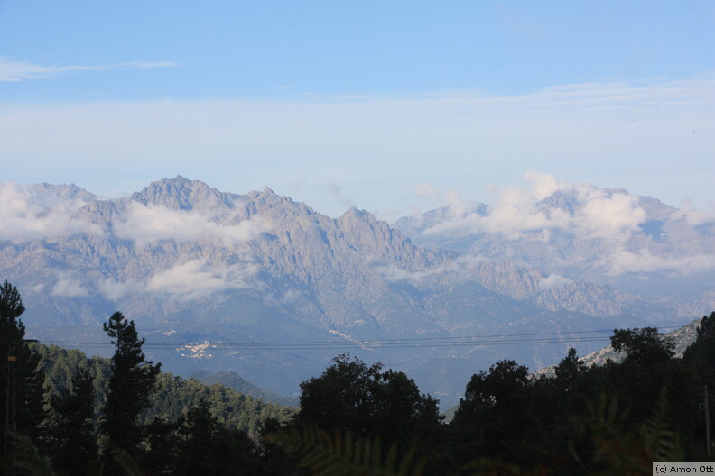 Bergblick vom Col de Prato