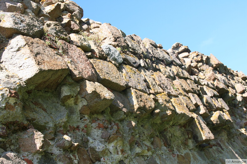 Mauer von Hammershus
