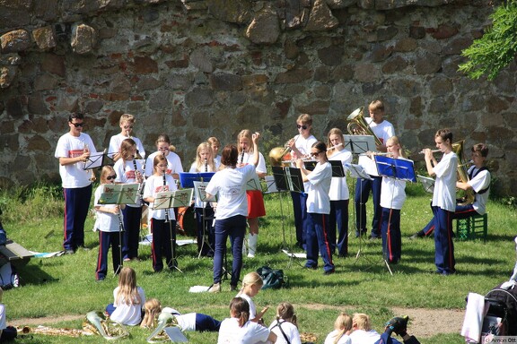 Schulband in Hammershus