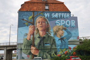 Wandbild in Sønderborg