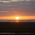 Sonnenuntergang am Sønderho-Strand