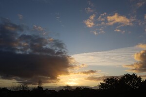 Sonnenaufgang über Sønderho