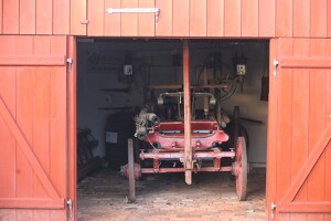 Alter Feuerwehrwagen in Sønderho