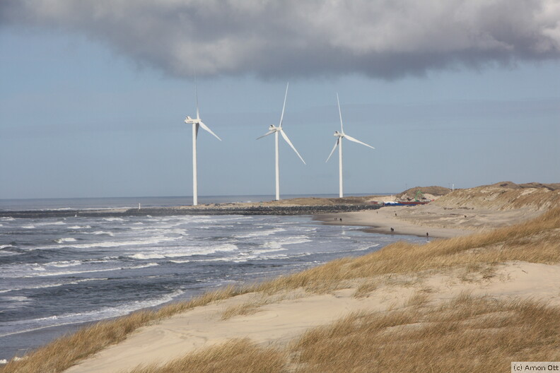 Windmühlen in Hvide Sande
