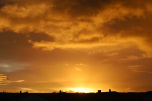 Sonnenaufgang über Trans