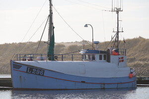 Fischerboot in Thorsminde