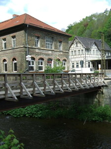 Alter Bahnhof und Bodebrücke, Rübeland