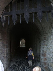 Alter Zugang im Schloss Wernigerode