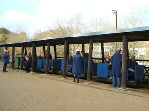 Grubenbahn im Besucherbergwerk Drei Kronen & Ehrt, Elbingerode