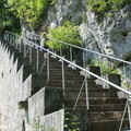 Neuer Treppenaufgang zur Burgruine