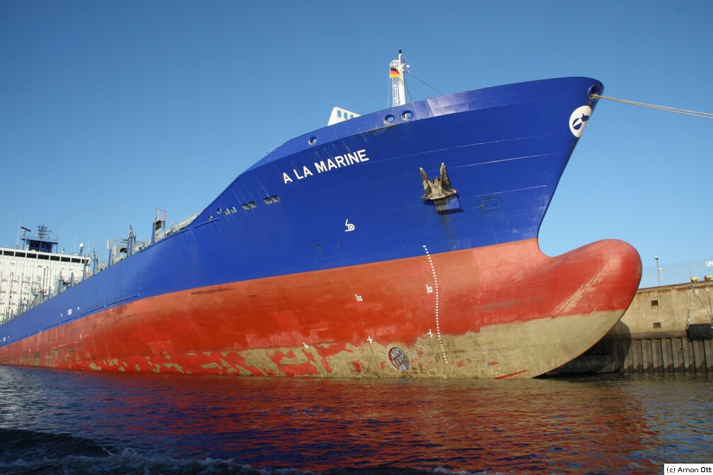 Container-Schiff "A la Marine"