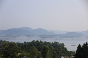 Dunst bei Fonnebost
