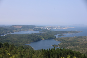 Mongstad vom Steinfjellet