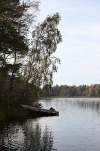 Boot im Torseredssjön