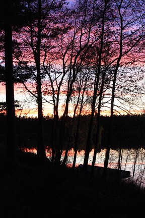 Abend am Torseredssjön