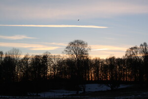 Sonnenuntergang beim Sumpafallen