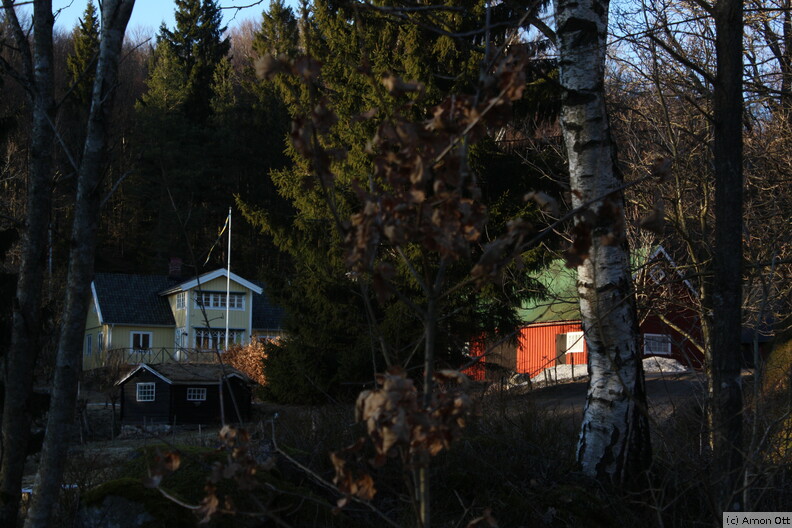 Schwedenhäuser am Björkasjön