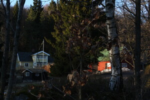 Schwedenhäuser am Björkasjön