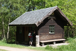 Hütte am Pilgerweg