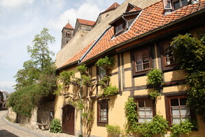 Unter der Burg Quedlinburg