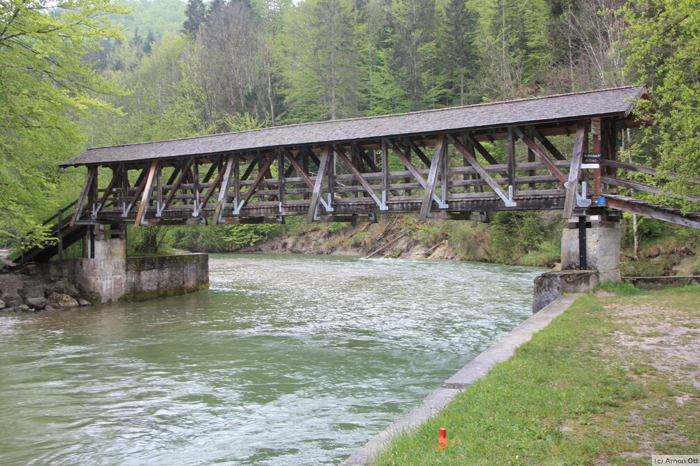 Brücke in der Ammerschlucht