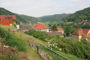 Aufstieg zur Festung Königstein