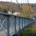 Hängebrücke über die Fulda