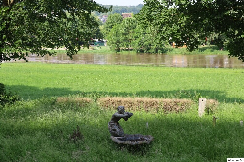 Weser in Bodenwerder